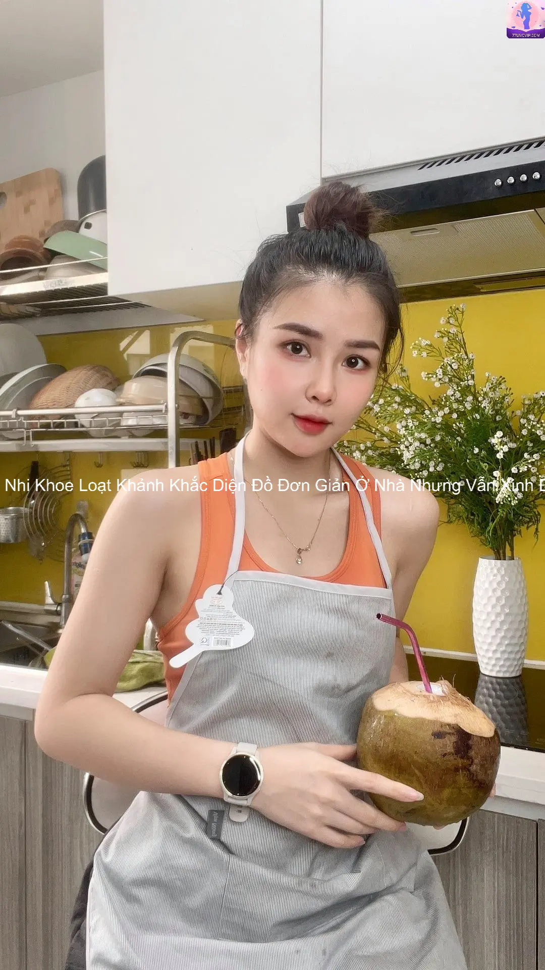 Thu Nhi Khoe Loạt Khảnh Khắc Diện Đồ Đơn Giản Ở Nhà Nhưng Vẫn Xinh Đẹp 4